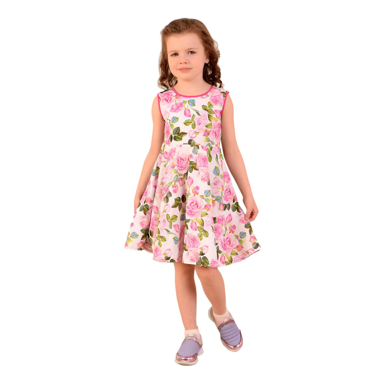Платье Счастливая малинка М-2721 - фото 1