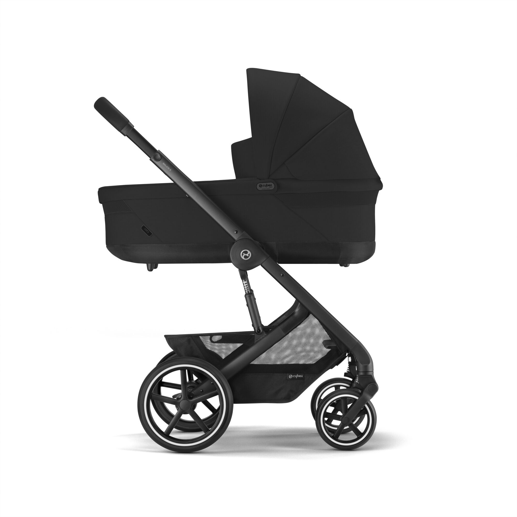 Спальный блок для коляски Cybex Balios S Moon Black с дождевиком - фото 4