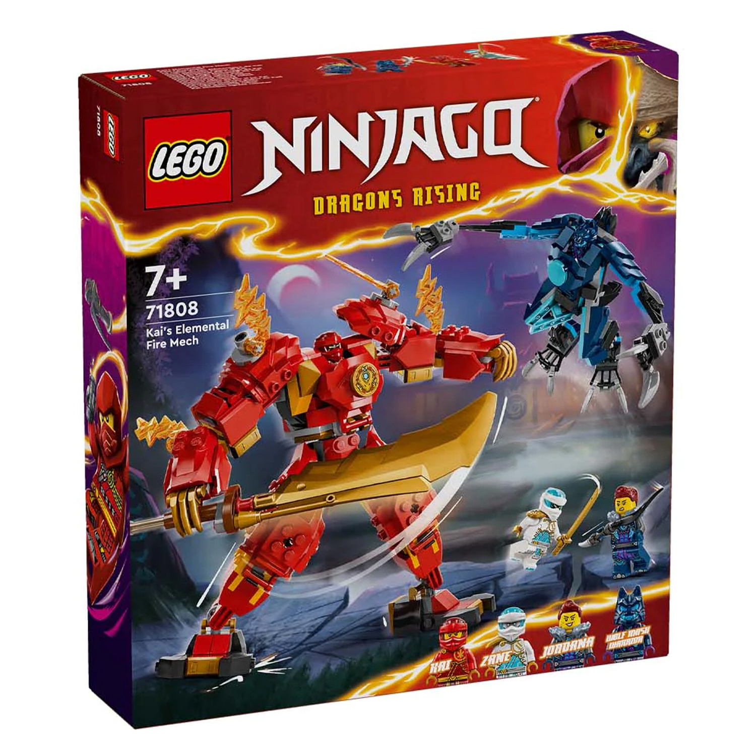 Конструктор детский LEGO Ninjago Робот Кая 71808 - фото 12