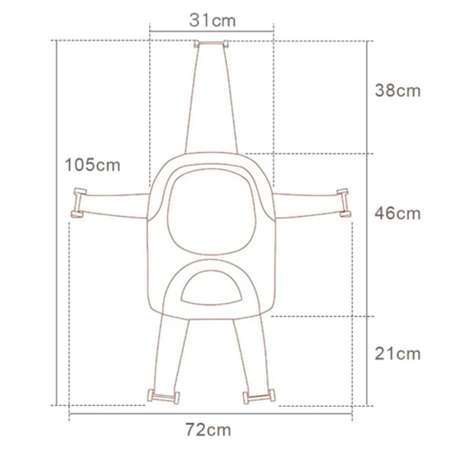 Гамак для купания Baby and Kids новорожденных розовый SM06790