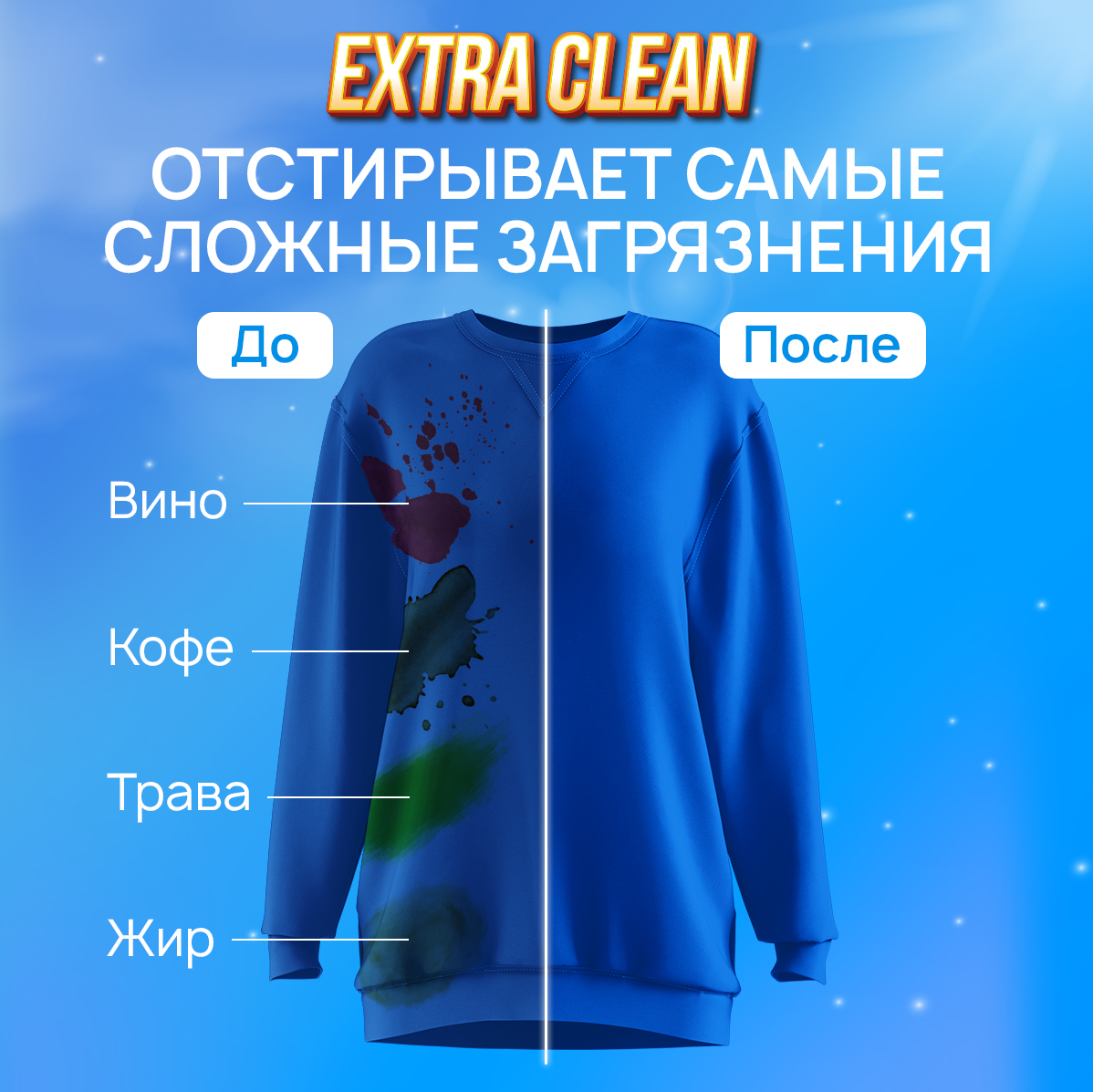 Гель для стирки SEPTIVIT Premium Универсальный Extra Clean 5л - фото 4