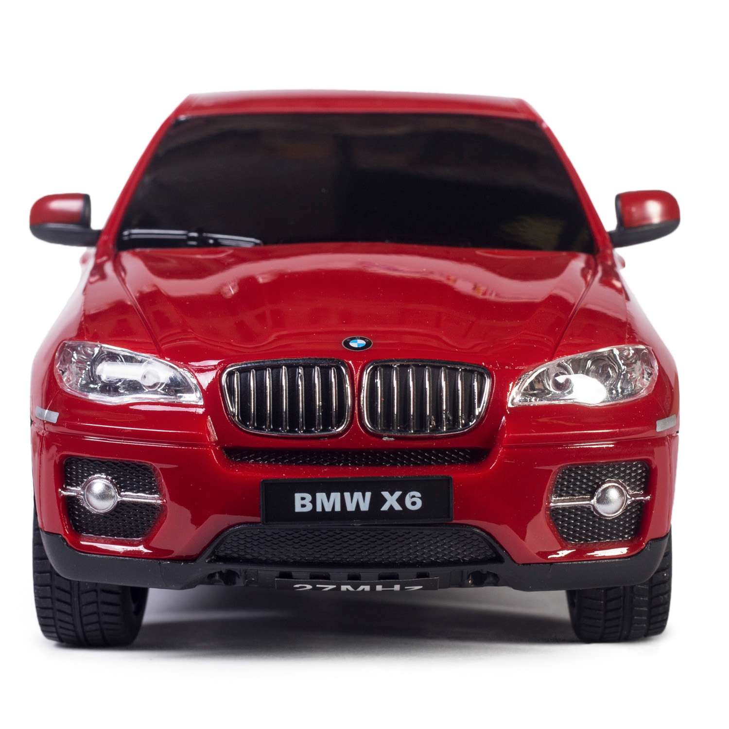 Машинка р/у Rastar BMW X6 1:24 красная - фото 7