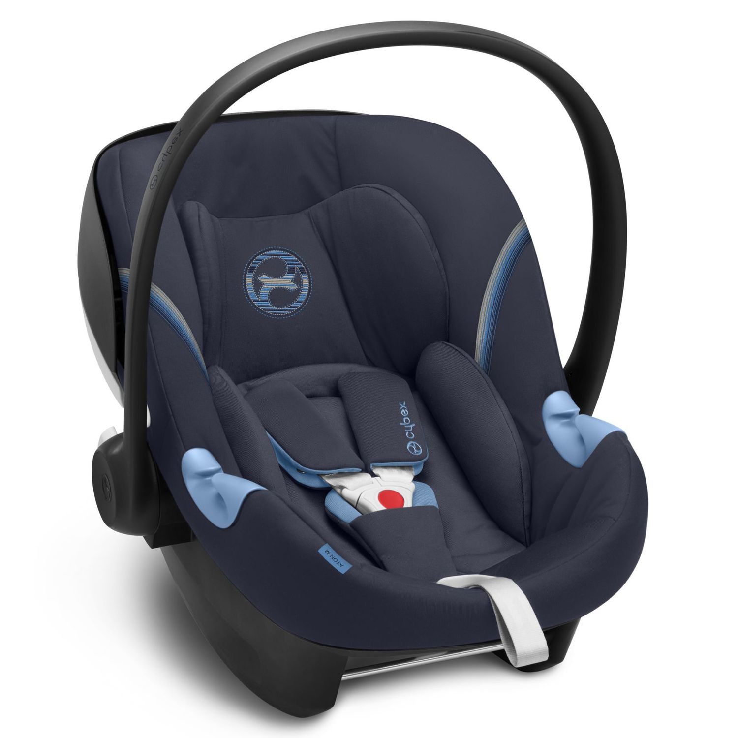 Автокресло Cybex Aton M i-Size Navy Blue - фото 2