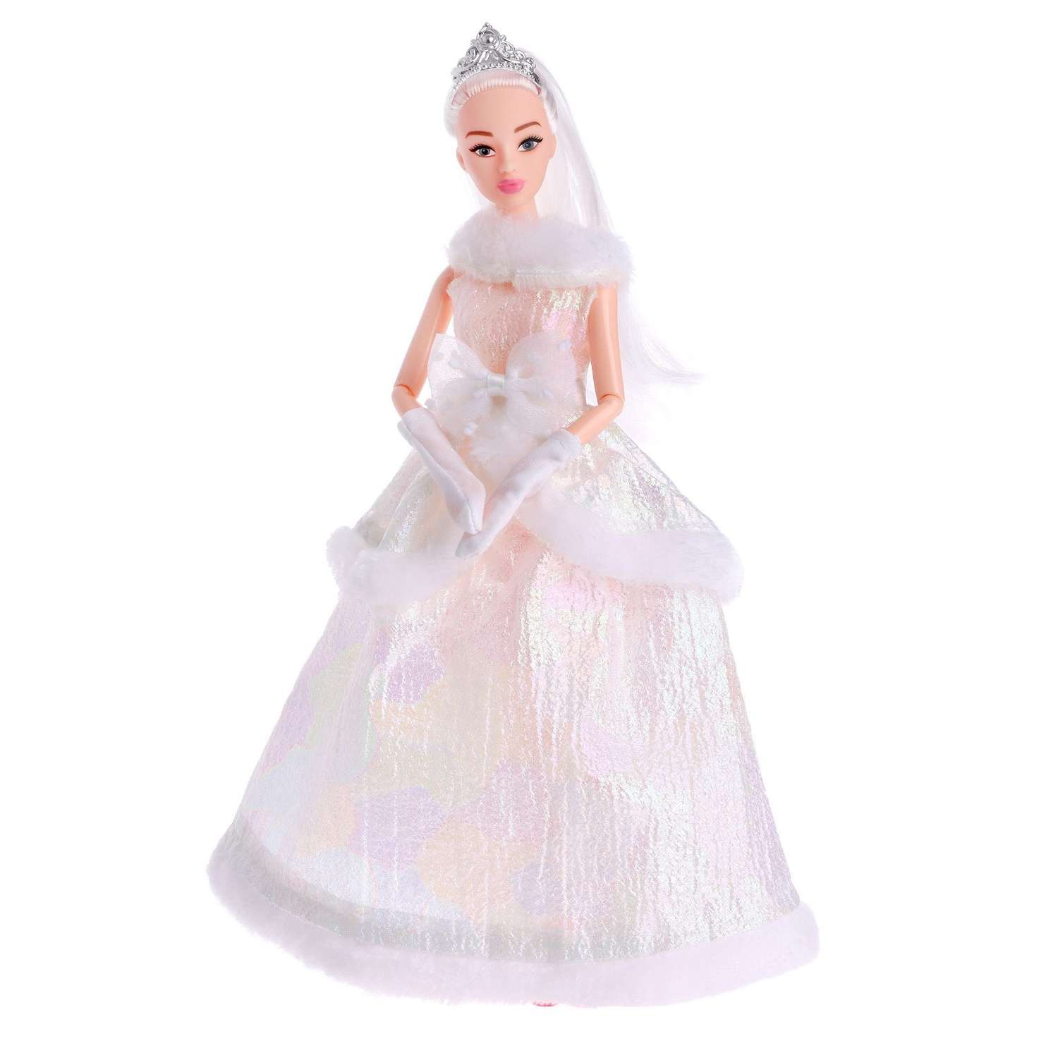 Кукла модель шарнирная Happy Valley «Зимняя королева Ксения» в платье 6919984 - фото 1