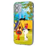 Силиконовый чехол Mcover для смартфона Apple iPhone 12 Pro Союзмультфильм Гав