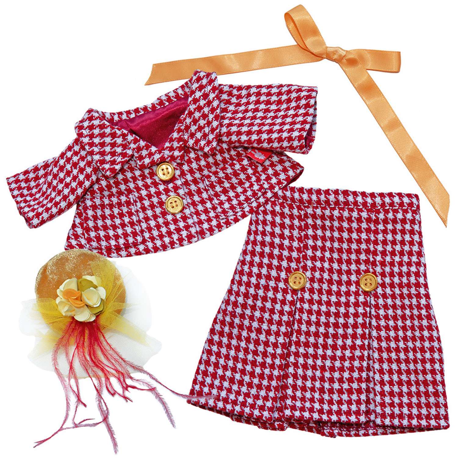 Одежда для кукол BUDI BASA Костюм из твида и шляпка для Зайки Ми 25 см OStS-448 OStS-448 - фото 1