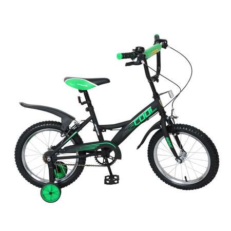 Велосипед Navigator Basic COOL 16" черно-зеленый