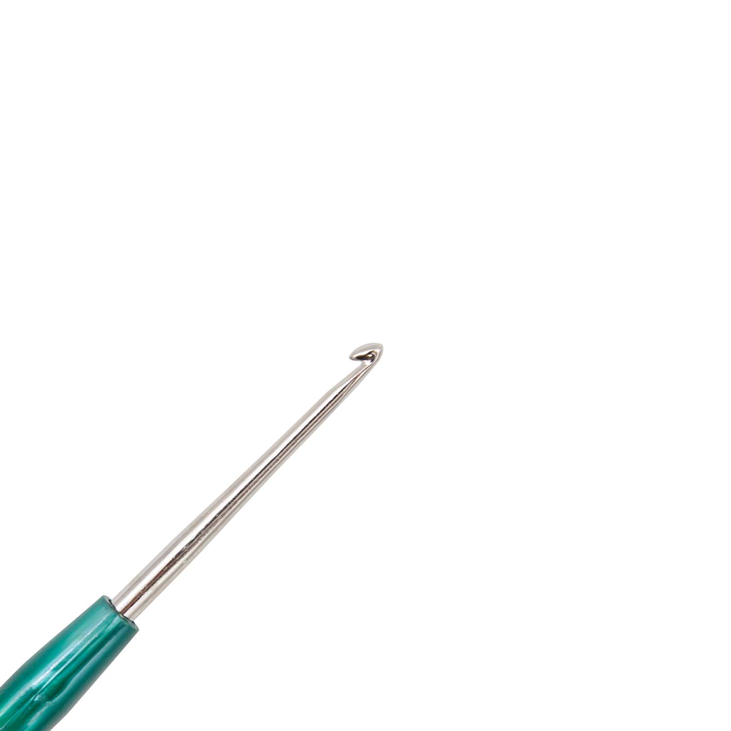 Крючок для вязания Pony из нержавеющей стали с пластиковой ручкой 1.75 мм 14 см 58906 - фото 3