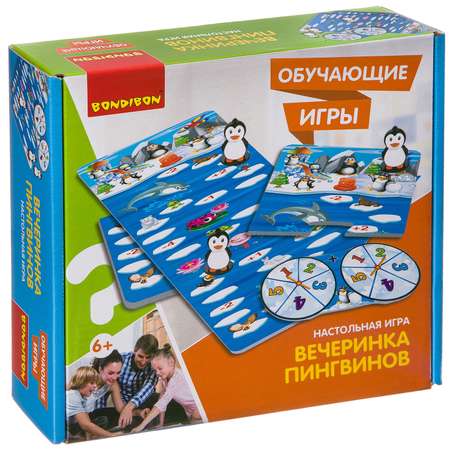 Игра обучающая Bondibon Вечеринка пингвинов ВВ3438