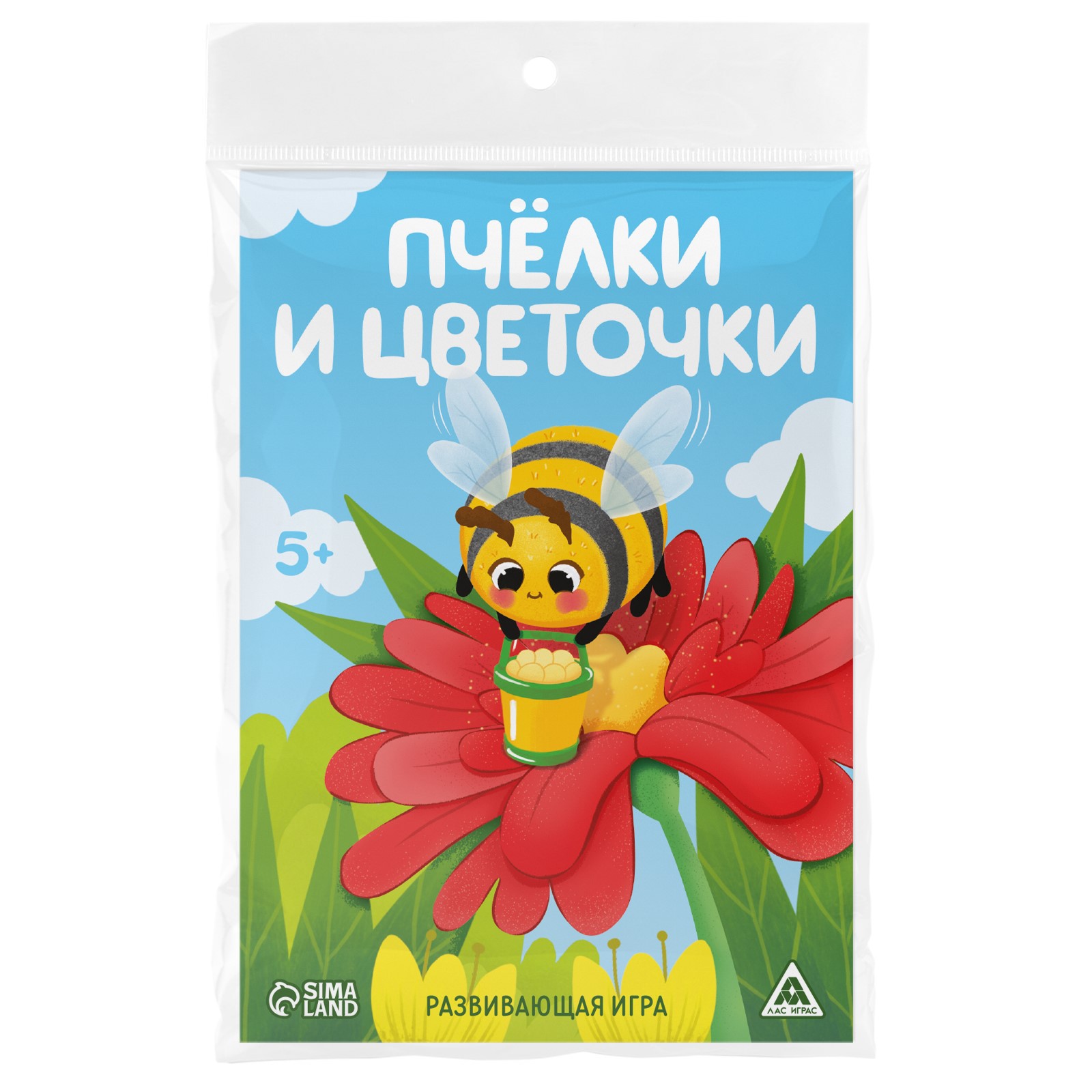 Настольная игра Лас Играс «Пчёлки и цветочки» 5+ - фото 4