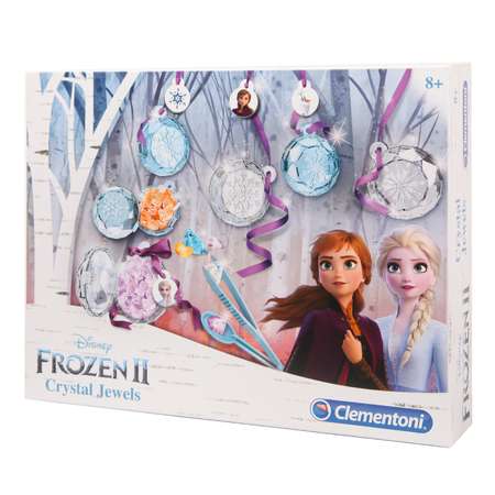 Набор Clementoni Frozen 2 Создание бижутерии из кристаллов 18511RU