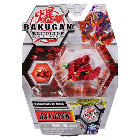 Фигурка-трансформер Bakugan S2 DragoTrollRedBlk 6055868/20124827