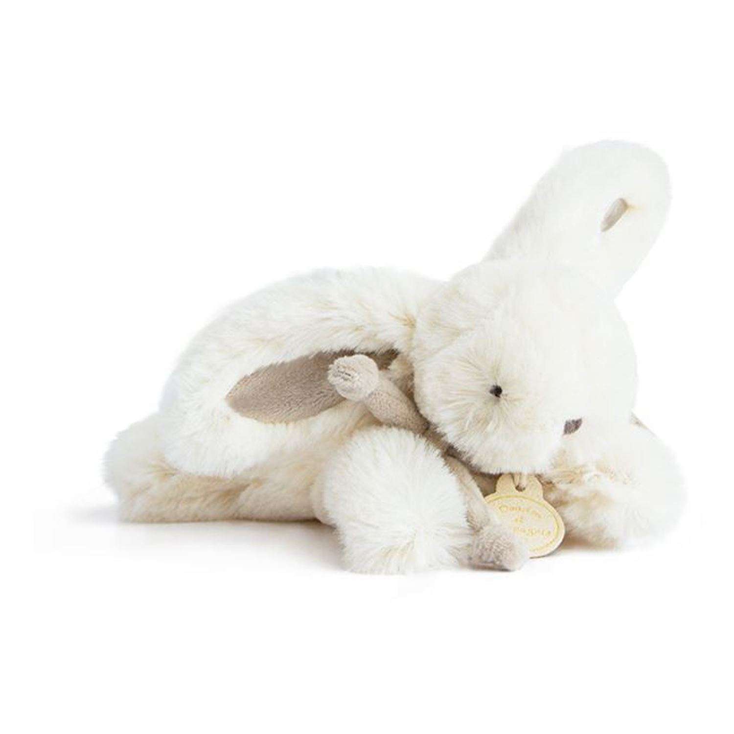 Мягкая игрушка Doudou et compagnie  Кролик BonBon 16 см бежевый - фото 1
