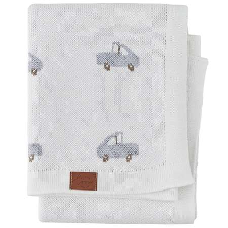 Плед Loomknits baby car 100х100см