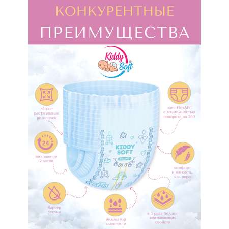 Подгузники-трусики Kiddy Soft L 9-14 кг