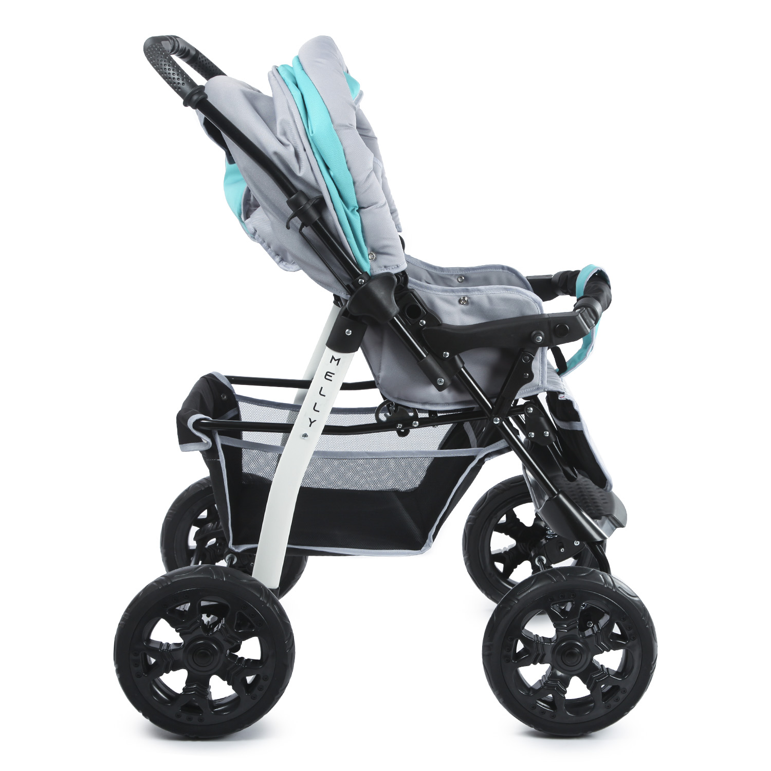 Коляска трансформер Babyton Melly Blue - фото 7