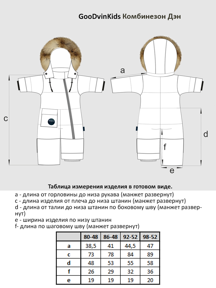 Комбинезон GooDvinKids КМ13120-17/красный - фото 8