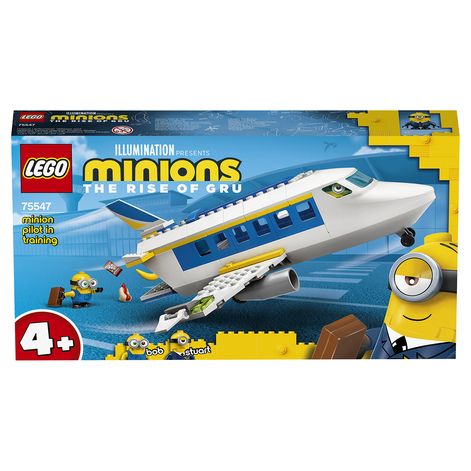 Конструктор LEGO Minions Тренировочный полёт 75547 купить по цене 2999 ₽ в  интернет-магазине Детский мир