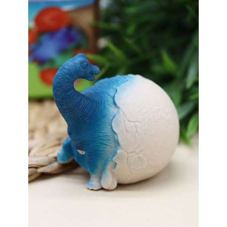 Мялка-антистресс iLikeGift Dinosaur ball blue