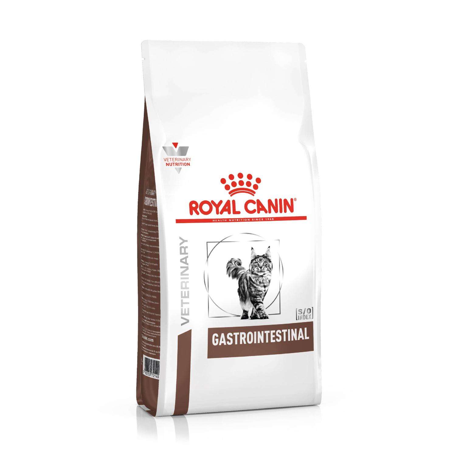 Корм для кошек ROYAL CANIN Gastro Intestinal GI-32 лечение ЖКТ 0.4кг - фото 1