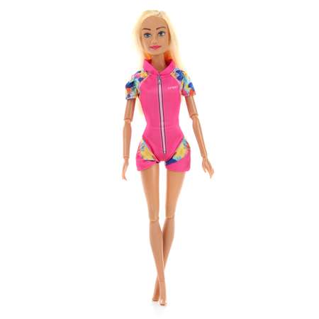 Кукла модель Барби Veld Co на сёрфе