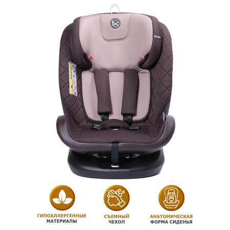 Автокресло BabyCare Shelter isofix коричневый