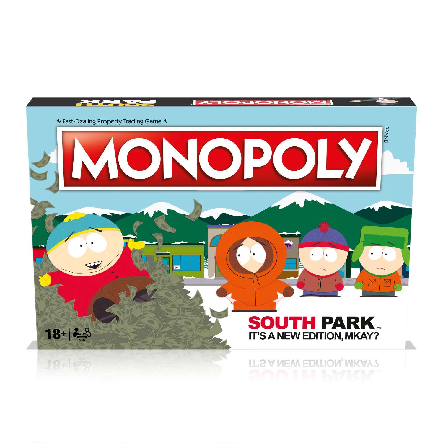 Настольная игра Winning Moves Монополия South Park Южный парк на английском языке - фото 1