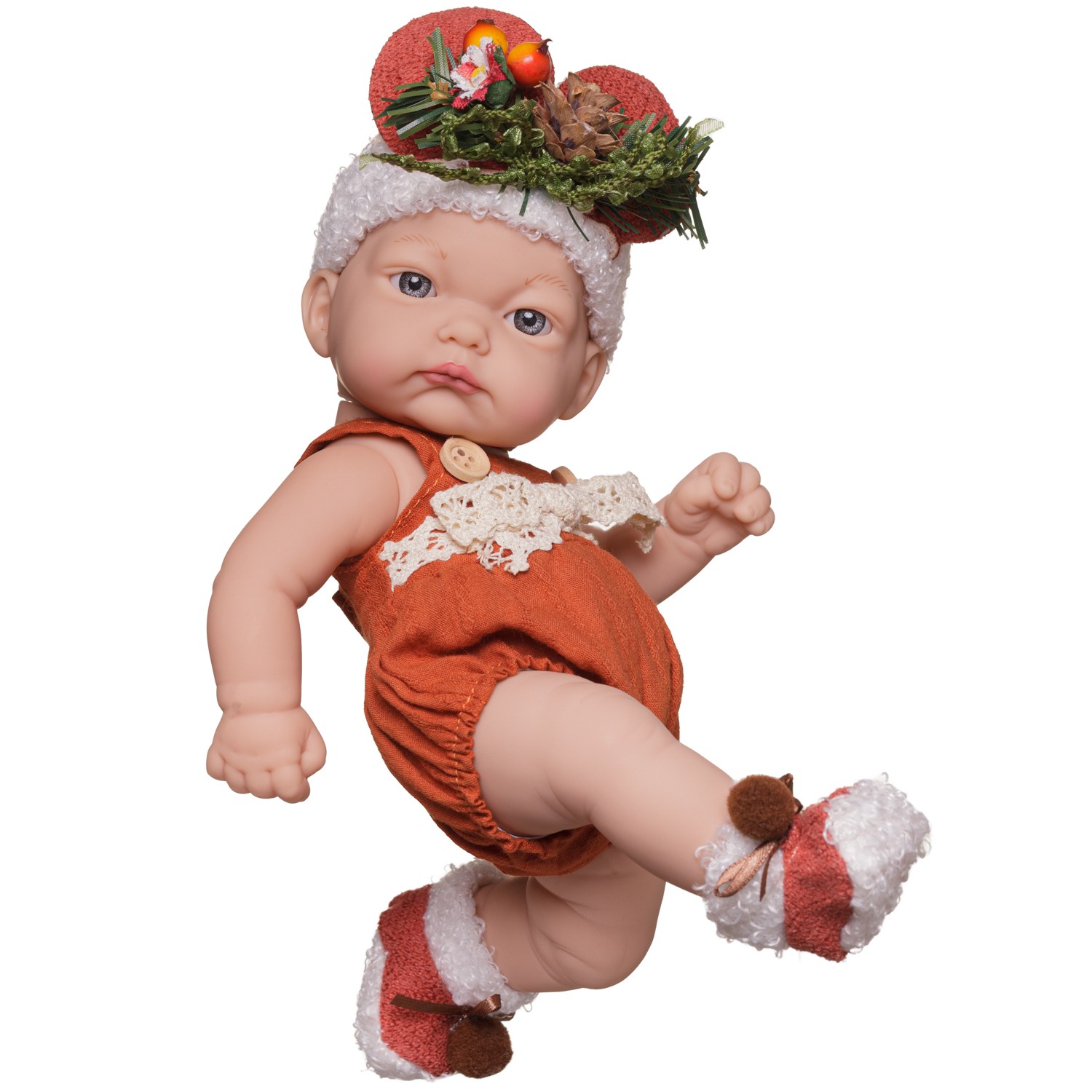 Игровой набор Junfa Пупс Baby So Lovely 25см в подарочной коробке WJ-30414 - фото 6