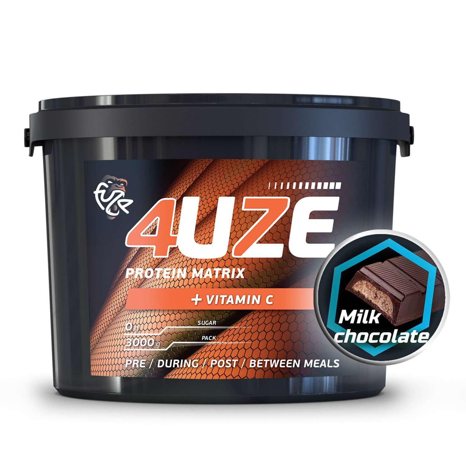 Протеин FUZE мультикомпонентный витамин С молочный шоколад 3000г - фото 1