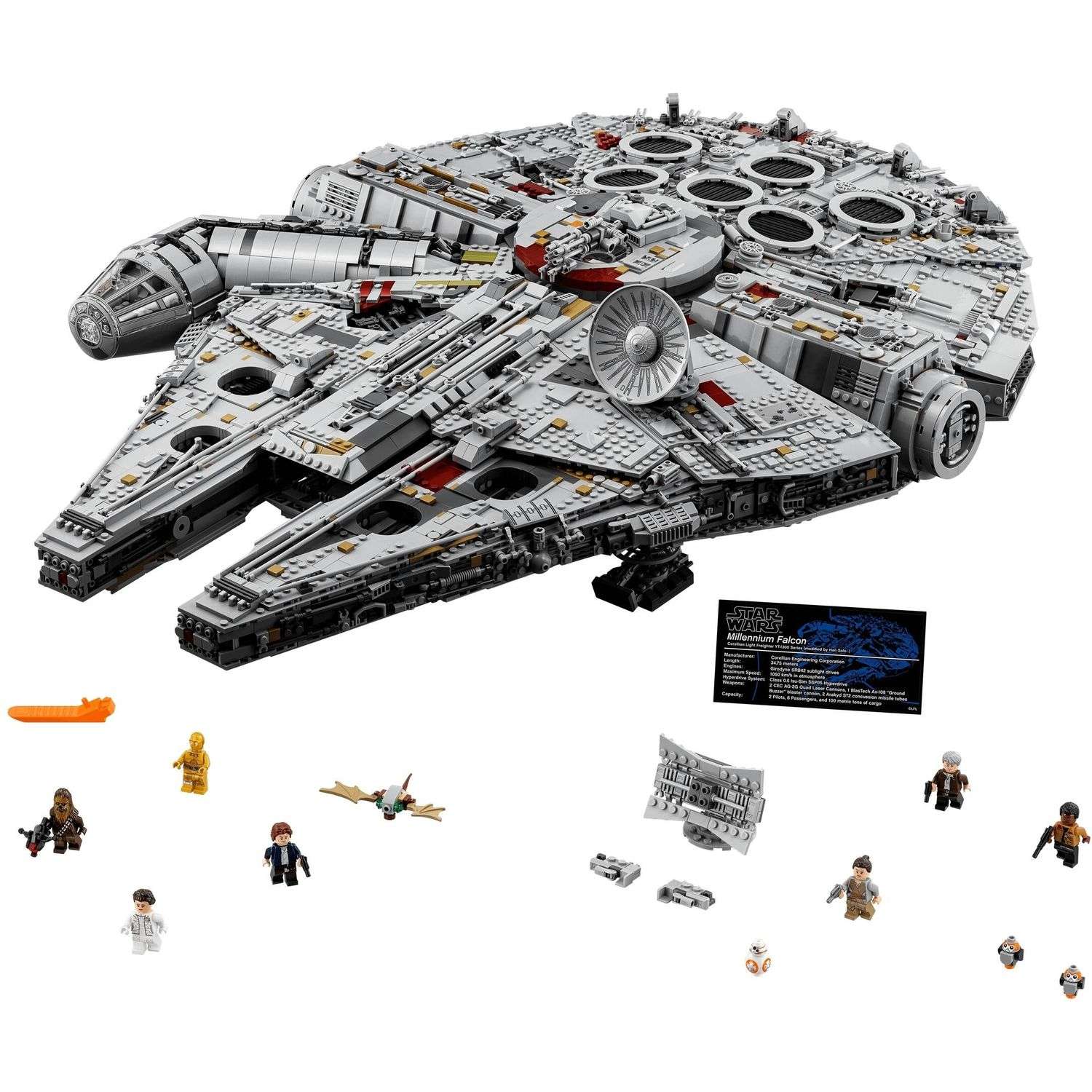 Конструктор LEGO Star Wars Сокол Тысячелетия 75192 - фото 1