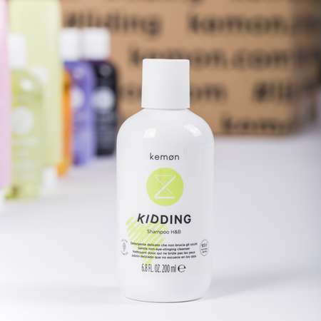 Шампунь для волос и тела Kemon Kidding Shampoo Hair and Body