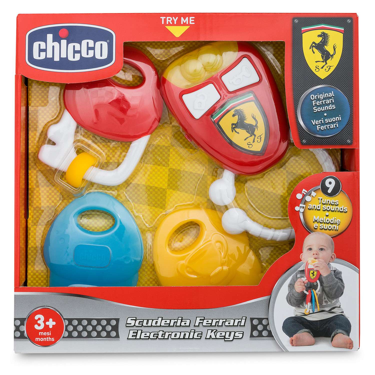 Игрушка Chicco Ключи Ferrari 00009564000000 - фото 2