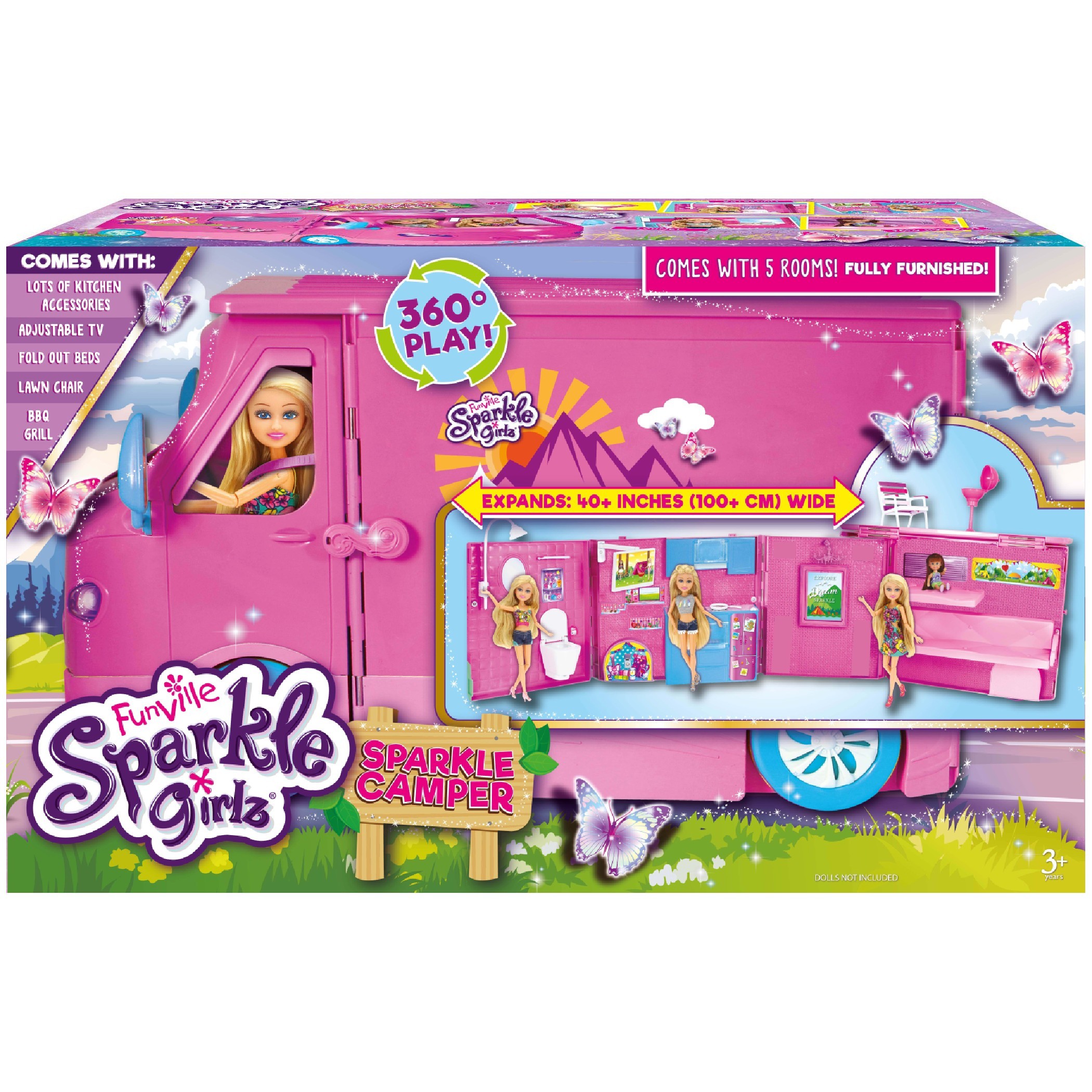 Sparkle girlz campervan playset online