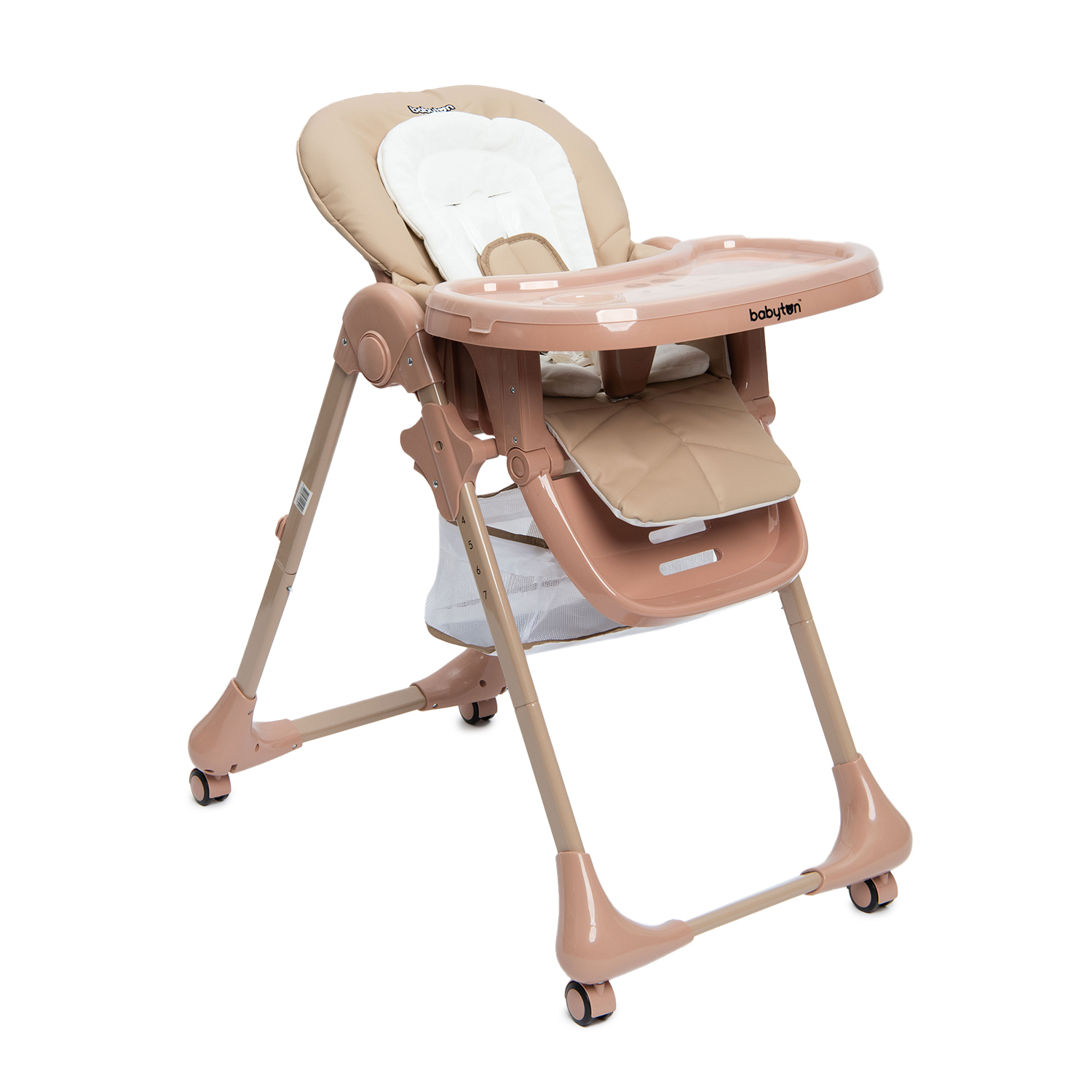 Стульчик для кормления Babyton Optima Eco Beige - фото 2