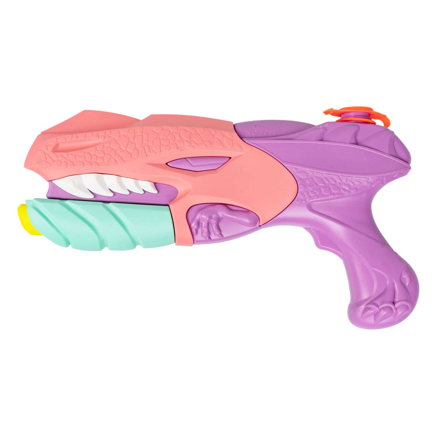 Водный пистолет BONDIBON с помпой 450 мл розово-сиреневого цвета серия Наше Лето - фото 3
