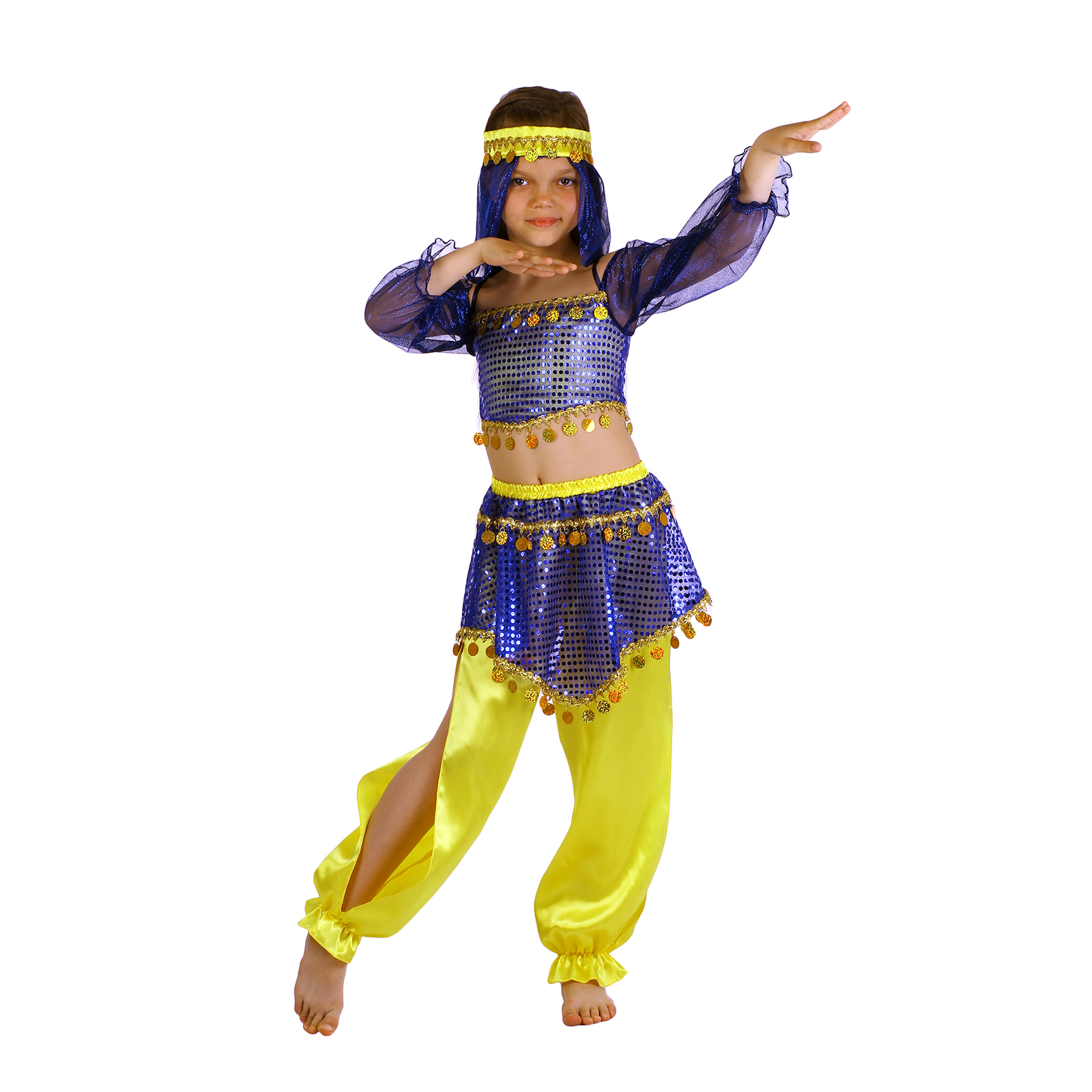 Карнавальный костюм Страна карнавалия Восточная красавица Шахеризада  размер 34 2466272 - фото 1
