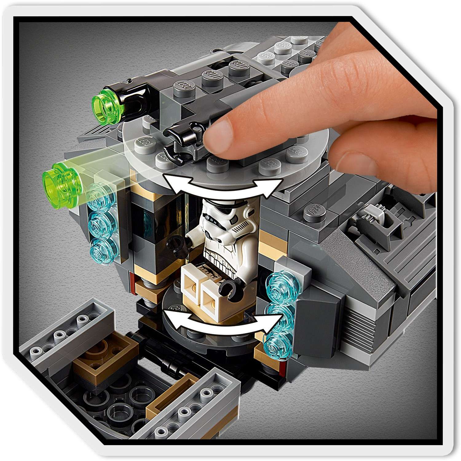 Конструктор LEGO Star Wars Имперский бронированный корвет типа Мародер 75311 - фото 9