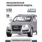 Машинка металлическая АВТОпанорама 1:32 Audi Q7 серый