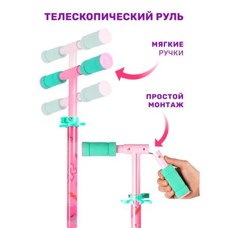 Самокат двухколесный складной CITYRIDE 120/120