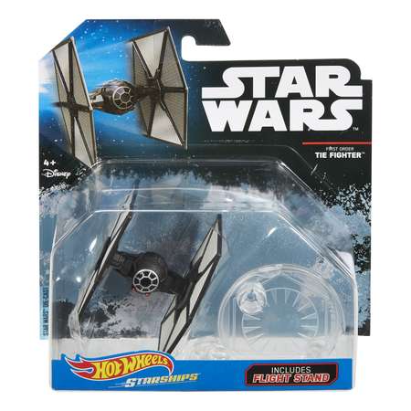 Звездолет Hot Wheels Star Wars TIE-Истребитель Первого ордена DXX48