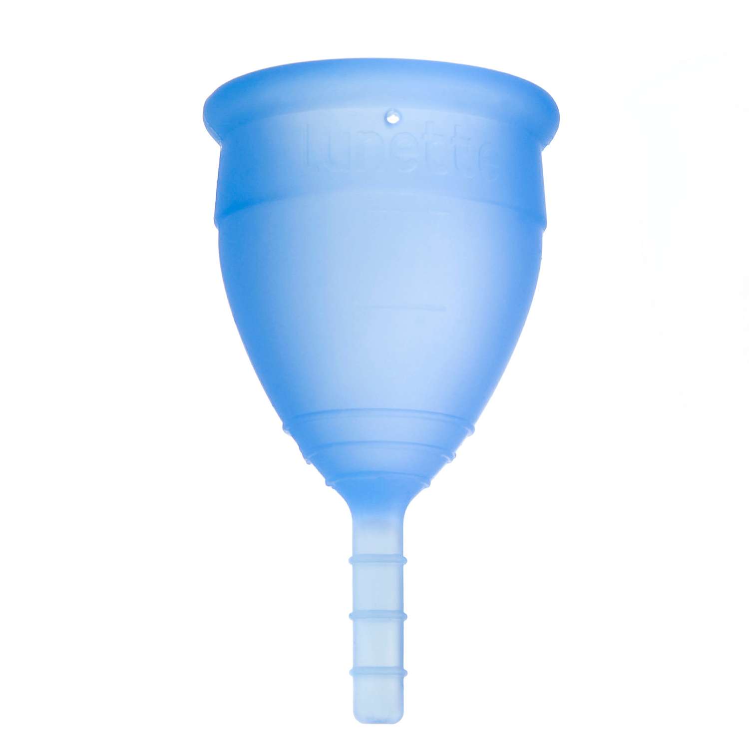 Менструальная чаша Lunette синяя Model 1 - фото 2