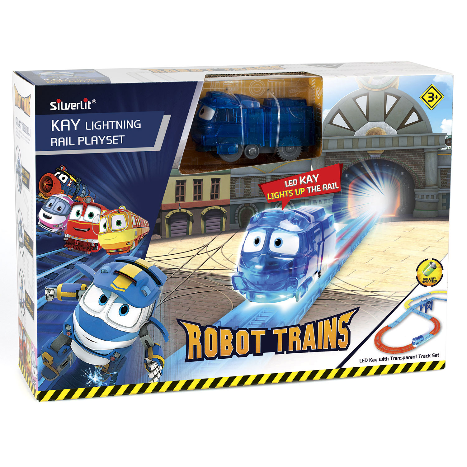 Игровой набор Robot Trains Железная дорога 80187 - фото 3