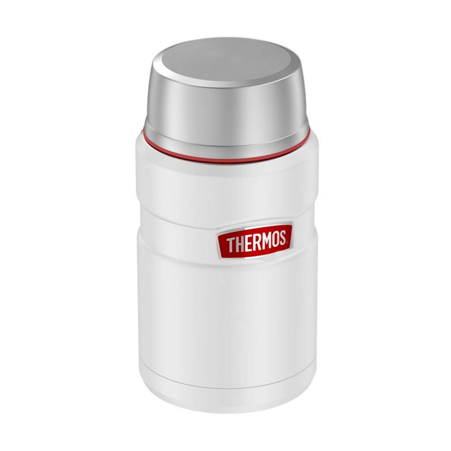 Термос для еды и напитков THERMOS 0.71 л белый MT-57 Red line - фото 2