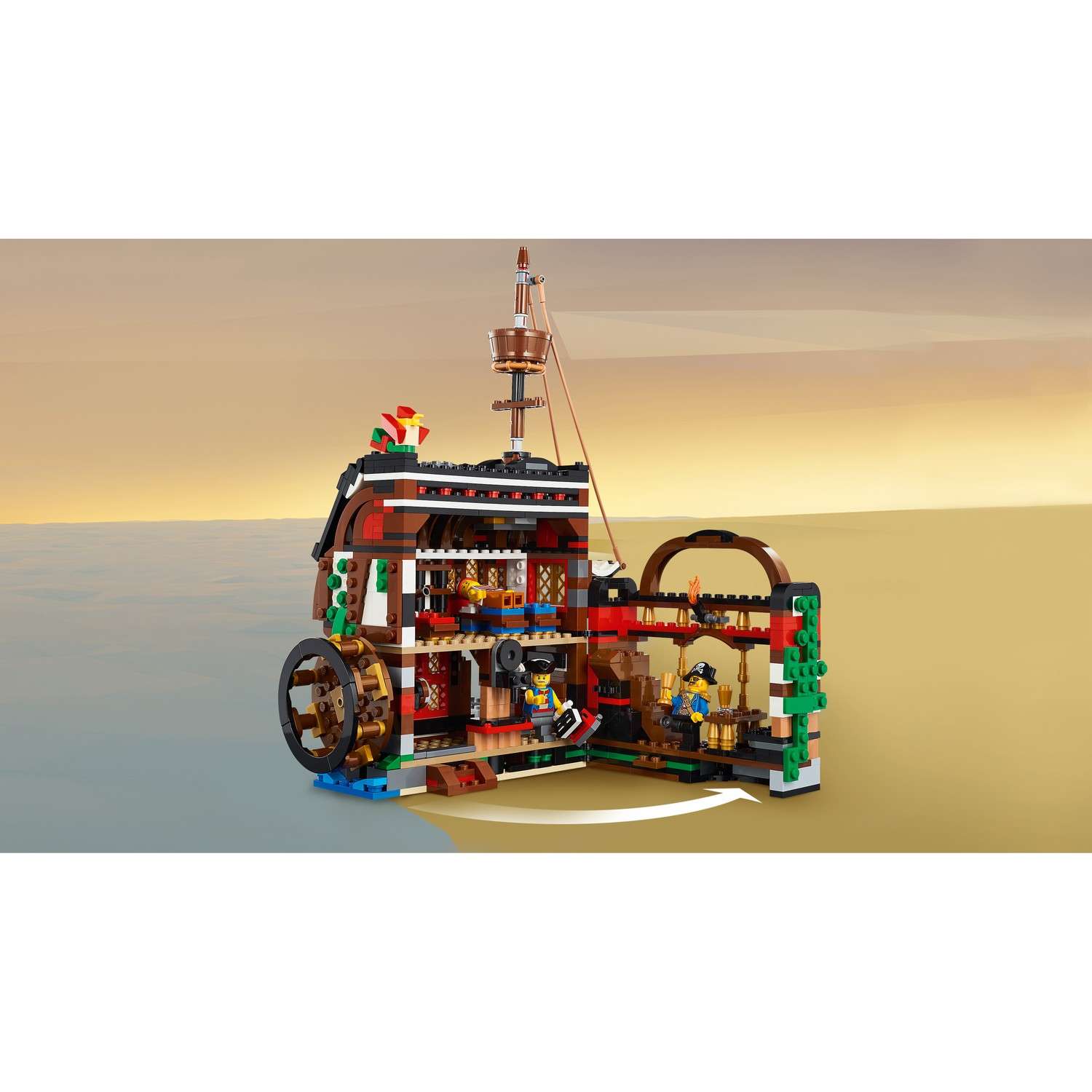 Конструктор LEGO Creator Пиратский корабль 31109 - фото 17