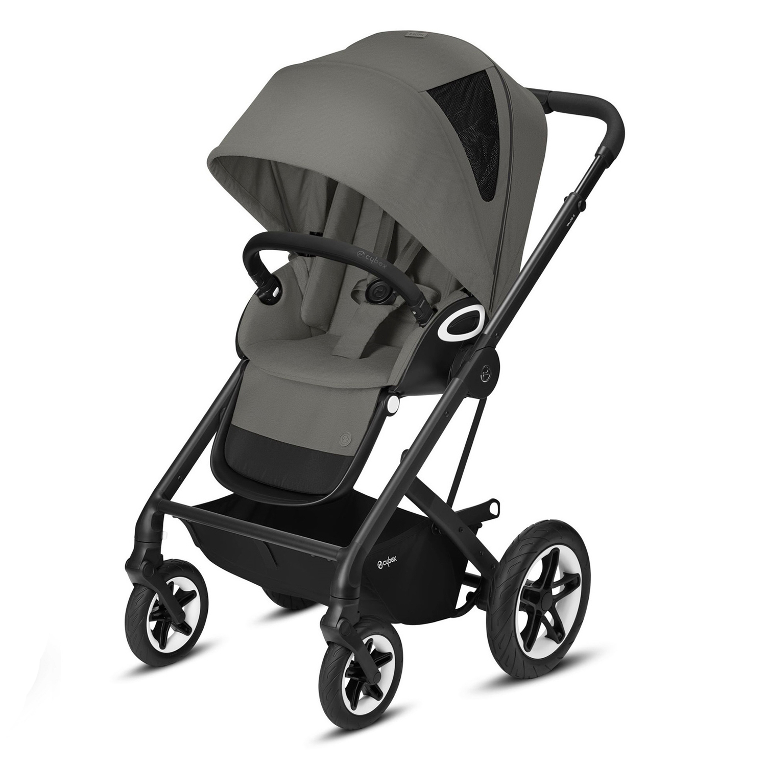 Коляска 3в1 Cybex Talos S Lux BLK Soho Grey - фото 1