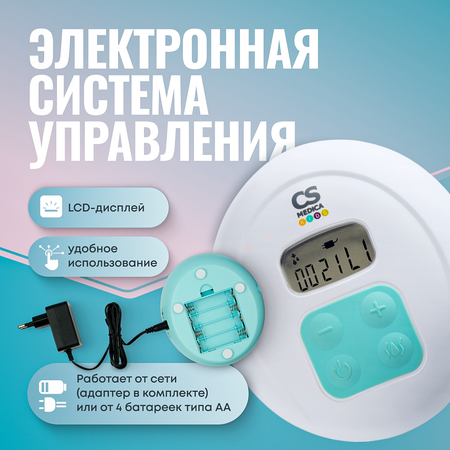 Молокоотсос электронный CS MEDICA KIDS CS-45