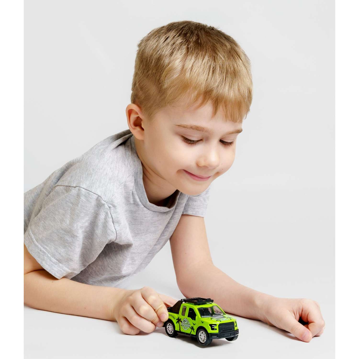 Машинка AUTOGRAND Pickup детская металлическая с инерционным механизмом развивающая крутая 12 см 88539 - фото 4