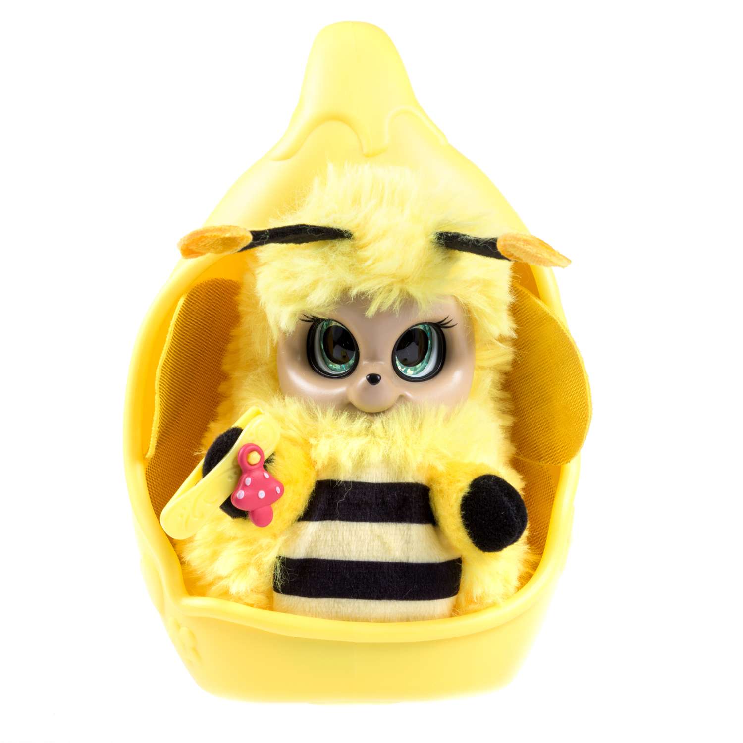 Игрушка Bush Baby world Пушастик Пчелка Бри с аксессуарами Т16317 - фото 1