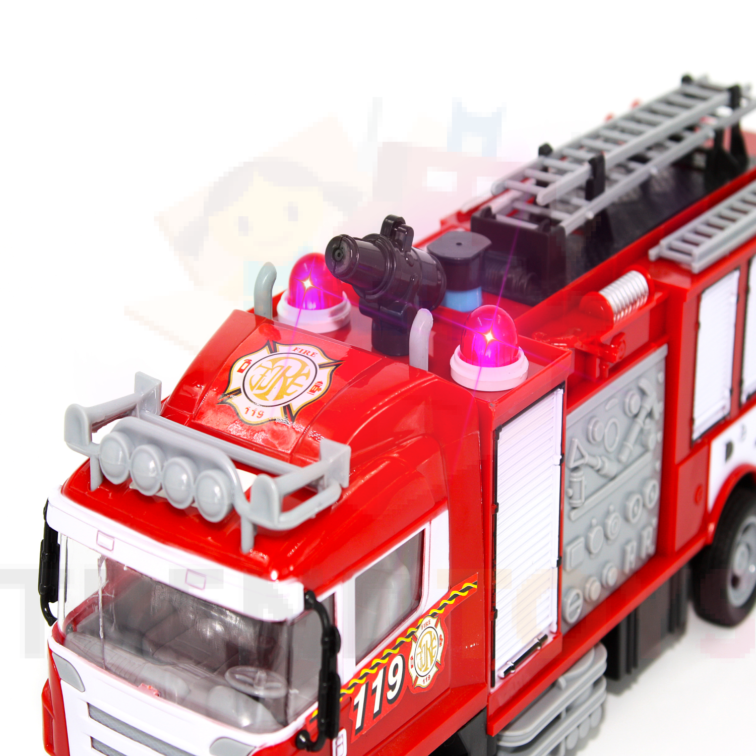 Пожарная машина TrendToys на пульте управления красный MNT003 - фото 10