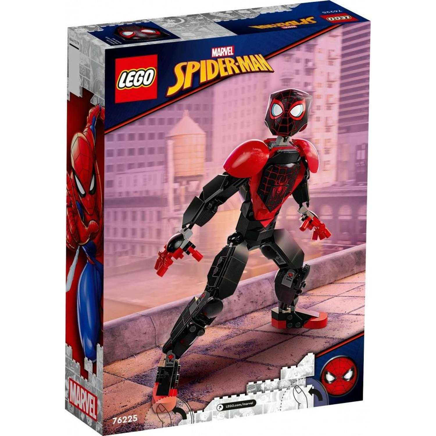 Конструктор LEGO Marvel Super Heroes Miles Morales Figure 76225 - фото 4